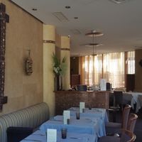 Interior (when closed) at Qasti in Lausanne