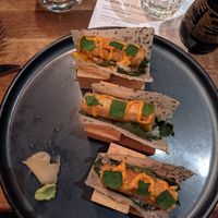 Tofu sushi tacos - delicious but not filling enough at Earls Kitchen + Bar in Edmonton