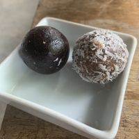 Vegan bliss balls  at Kaffi Arugam Bay in Arugam Bay