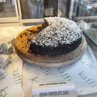 Vegan chocolate cakee  at Kaffi Arugam Bay in Arugam Bay