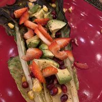 Market grilled romaine with a miso dressing   at Olive Terrace Bar & Grill in Santa Clarita