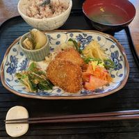 Lunch set  at Ookinaki in Otsu
