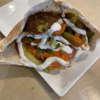 Palestinian falafel bag - Umi Falafel, Dublin  at Umi Falafel - North City in Dublin