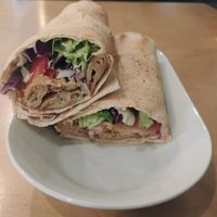 Plant-based shawarma at Umi Falafel - North City in Dublin