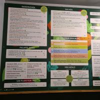 Menu at Umi Falafel - North City in Dublin