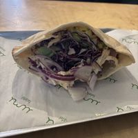 Plant based shawarma  at Umi Falafel - North City in Dublin