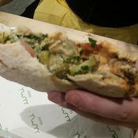 Palestinian sandwich at Umi Falafel - North City in Dublin
