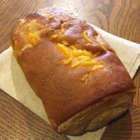 Bacon and cheese croissant (found at Rainbow Grocery for $3.99) at Biota Vegan in San Francisco