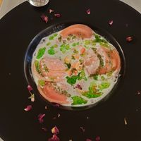 Beetroot ravioli  at Paneri in Rhodes