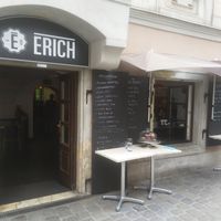 As seen from the street at ERICH in Vienna