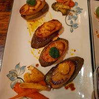 Barbecued Shimeji Mushrooms at Shamballa Vegetarian Restaurant & Tea House in Ho Chi Minh City