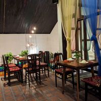 Second level at Shamballa Vegetarian Restaurant & Tea House in Ho Chi Minh City