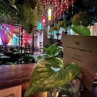 Nice & cozy corner at Shamballa Vegetarian Restaurant & Tea House in Ho Chi Minh City