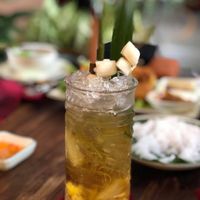 Aloe Vera juice was so fresh  at Shamballa Vegetarian Restaurant & Tea House in Ho Chi Minh City