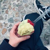 Gelato Avocado&Lime, Arancia&Rosmarino, Mora&Ribes at Gelataria COSI in Coimbra