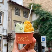 Abóbora e abacate com limão   at Gelataria COSI in Coimbra