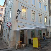 Outside at Gelataria COSI in Coimbra