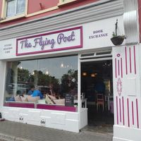 Outside at The Flying Poet in Kinsale