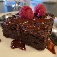 Avocado brownie at The Dish Cafe in Daniels