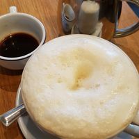 Soy latte at Caffi Glas in Penrhyndeudraeth