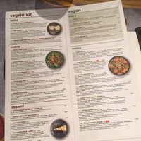 Menu at Wagamama in Paphos