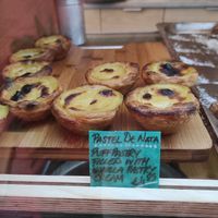 Pastel de nata vegan (BEST EVER) at Life's a Peach in Utrecht