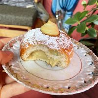 the bombolone.. a dream.  at Life's a Peach in Utrecht
