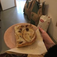 Focaccia pere (not that special)  at Life's a Peach in Utrecht