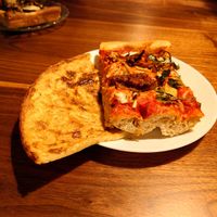 Farinata Focaccia at Life's a Peach in Utrecht