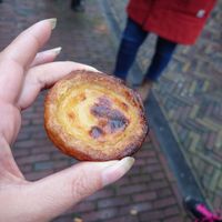 Pastel de nata at Life's a Peach in Utrecht