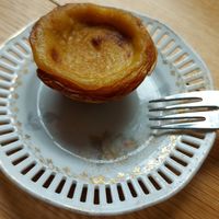 Vegan pastel de nata at Life's a Peach in Utrecht