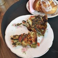 Savour pancake - farinata filled  at Life's a Peach in Utrecht