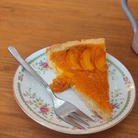 Cake of the day at Life's a Peach in Utrecht