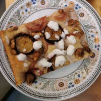 Peach Focassia but with figs instead of peaches at Life's a Peach in Utrecht