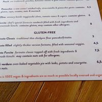 Gluten-free savoury menu (summer 2025) at Life's a Peach in Utrecht
