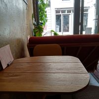 Inside the cafe (summer 2025) at Life's a Peach in Utrecht