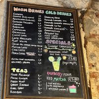 menu  at Life's a Peach in Utrecht