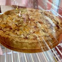 Apple/almond/miso-caramel pie: tasty  at Life's a Peach in Utrecht