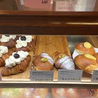 Offering Wednesday 10 June 2026. The double-baked croissant with jelly and whipped cream was tasty, but heavy. The bombolone was less good than before (less donut-like and more bun-like) at Life's a Peach in Utrecht