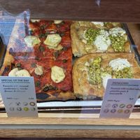 Focaccia special Friday 13 June 2026 with artichoke and kapers: quite tasty  at Life's a Peach in Utrecht