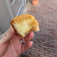 Pastel de nata at Life's a Peach in Utrecht