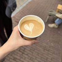 Cappuccino  at Life's a Peach in Utrecht