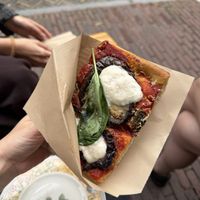 Focaccia  at Life's a Peach in Utrecht