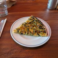 Filled farinata at Life's a Peach in Utrecht