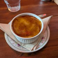 Crème brûlée at Life's a Peach in Utrecht