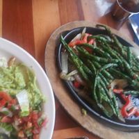 Vegan fajitas at Azul in Mill Creek