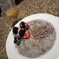 Vegan Chia Pudding at B-Line Diner in Orlando