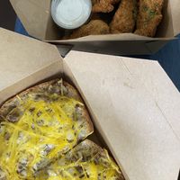 Original Philly and portobello tenders at Saigon Vegan in Garden Grove