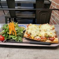 Supreme Pizza at Saigon Vegan in Garden Grove