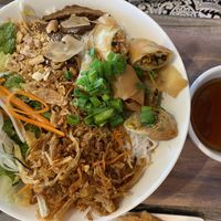 Bun thit nuong at Saigon Vegan in Garden Grove